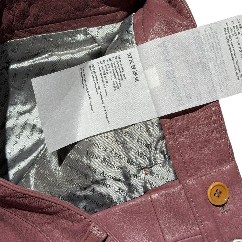 $1,900 Lambskin Patchwork Pant - image 4